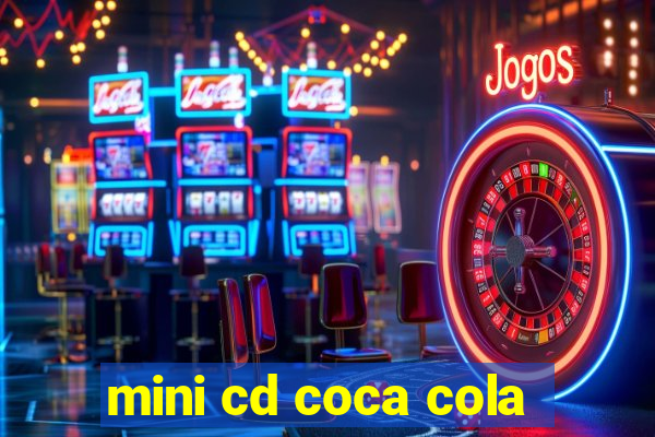 mini cd coca cola